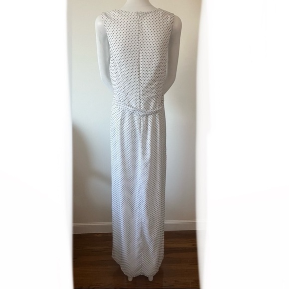 Ale by Alessandra Taura Maxi Polka Dot Deep V Neck Dress - Picture 9 of 10